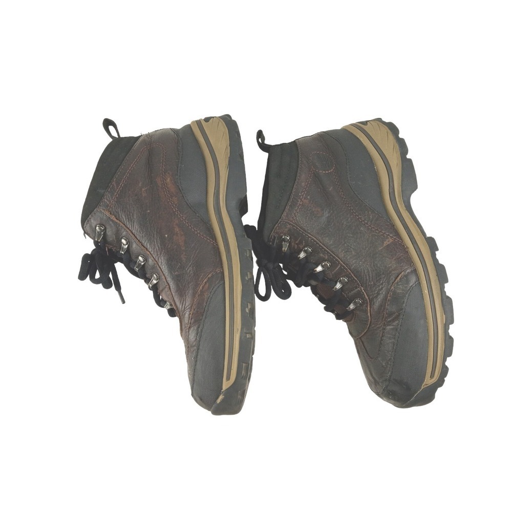 Timberland 22913 Brown Hiking Trail Ankle Leather Boot Boy's Youth US 6 - Picture 9 of 10